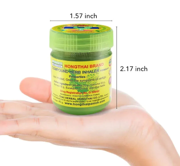 Thai Nasal Inhaler Bottle – Anti-Drowsy & Refreshing