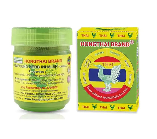 Thai Nasal Inhaler Bottle – Anti-Drowsy & Refreshing